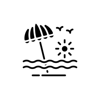 Adanın vektör simgesi. Logotype