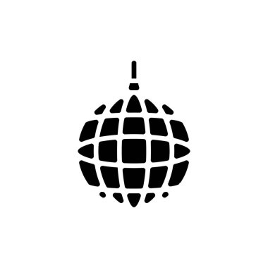 Vektör olarak parti topu simgesi. Logotype