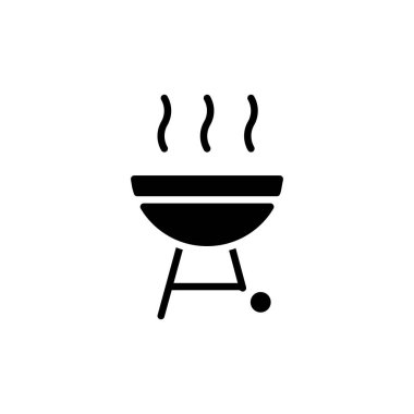 Vektör olarak GRILL simgesi. Logotype