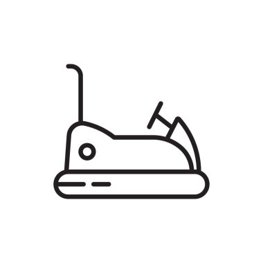 Vektör olarak Tampon CAR simgesi. Logotype