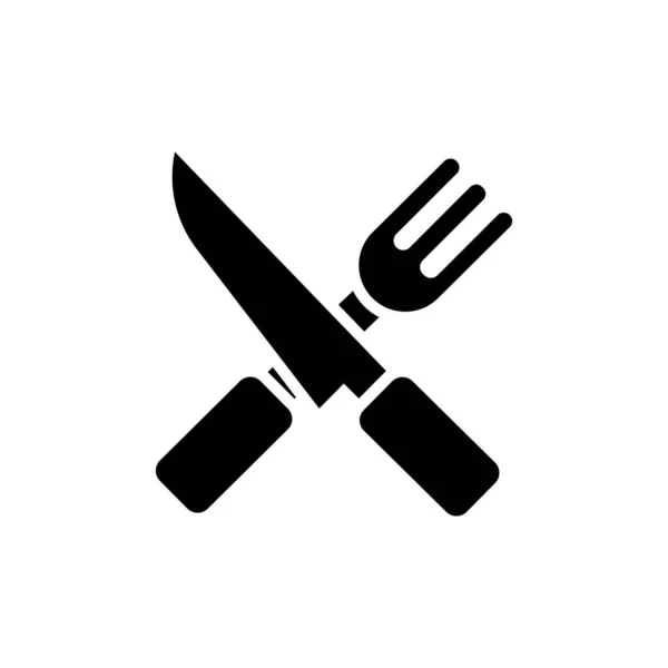 Restaurant Symbol Vektor Logotyp — Stockvektor
