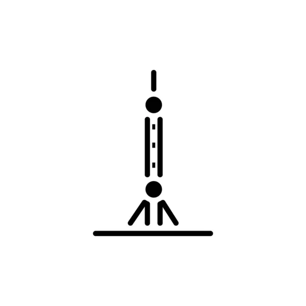 Icône Shanghai Vecteur Logotype — Image vectorielle