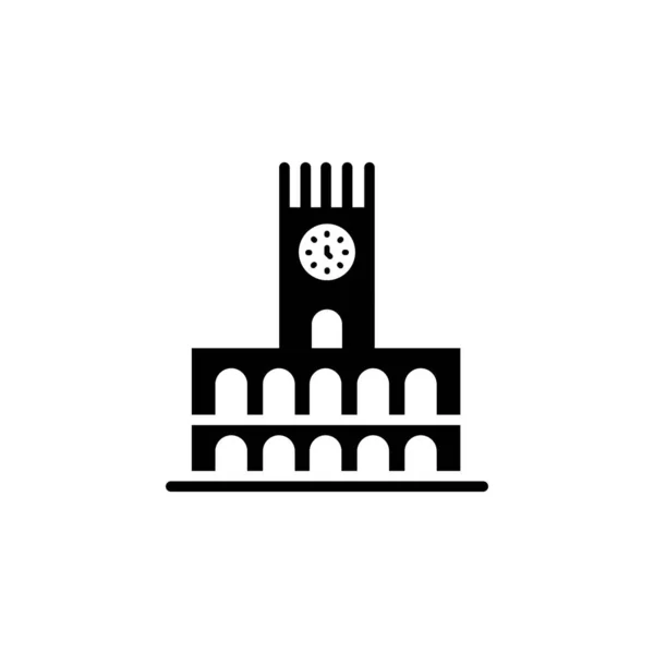 Значок Караван Серай Хан Удан Векторном Порядке Логотип — стоковый вектор
