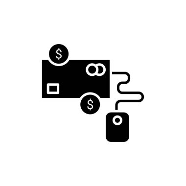 Elektronik Ödeme vektör olarak simge kabul ediliyor. Logotype