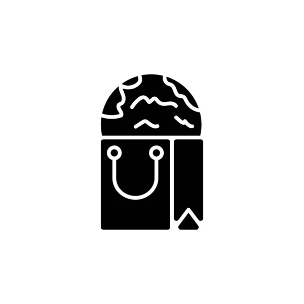 Icono Comercio Electrónico Vector Logotipo — Archivo Imágenes Vectoriales