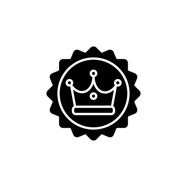 Ícone Produto Qualidade Vetor Logotipo — Vetor de Stock