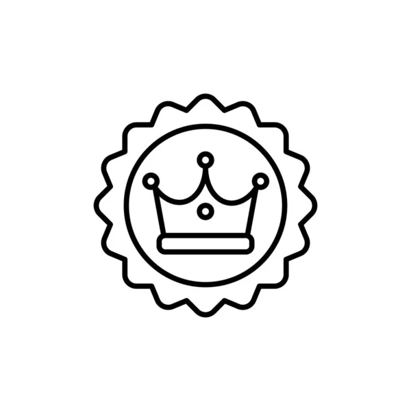 Ícone Produto Qualidade Vetor Logotipo —  Vetores de Stock