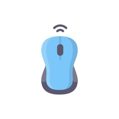 vektör olarak kablosuz fare simgesi. Logotype;