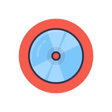 Vektör olarak CD simgesi. Logotype;