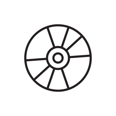 Vektör olarak CD simgesi. Logotype;