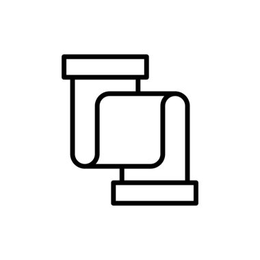 Hard Disk Kablo simgesi vektörde. Logotype;