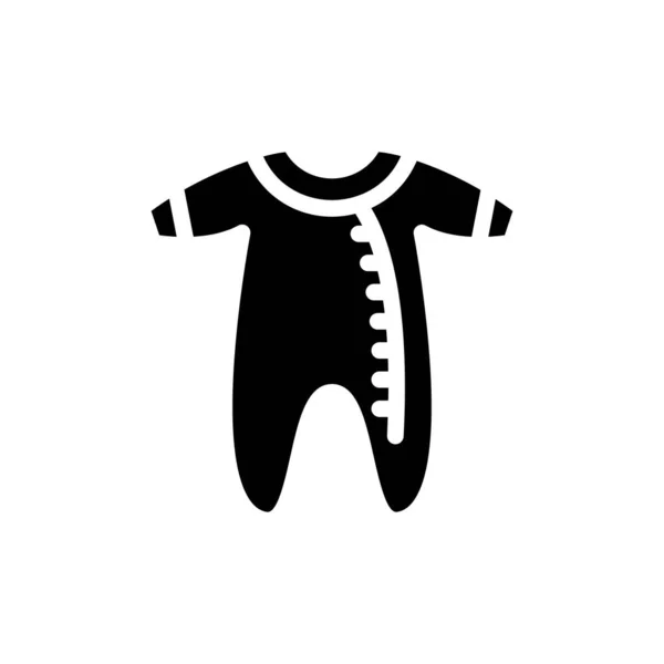 Bebeğim Winter Kıyafet Ikonu Vektörde Logotype — Stok Vektör