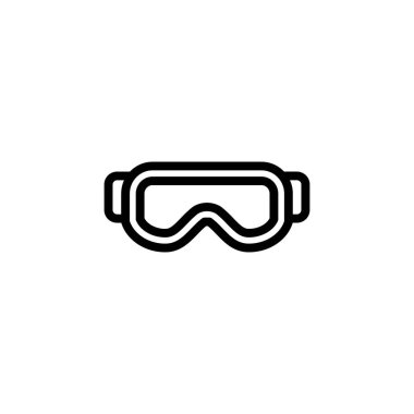 Yüzen Cam ikonu vektörde. Logotype