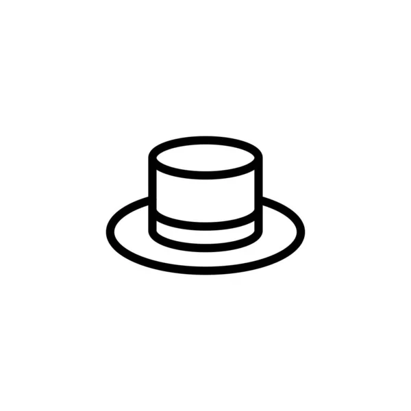 Tourist Hat Εικονίδιο Διάνυσμα Λογότυπο — Διανυσματικό Αρχείο