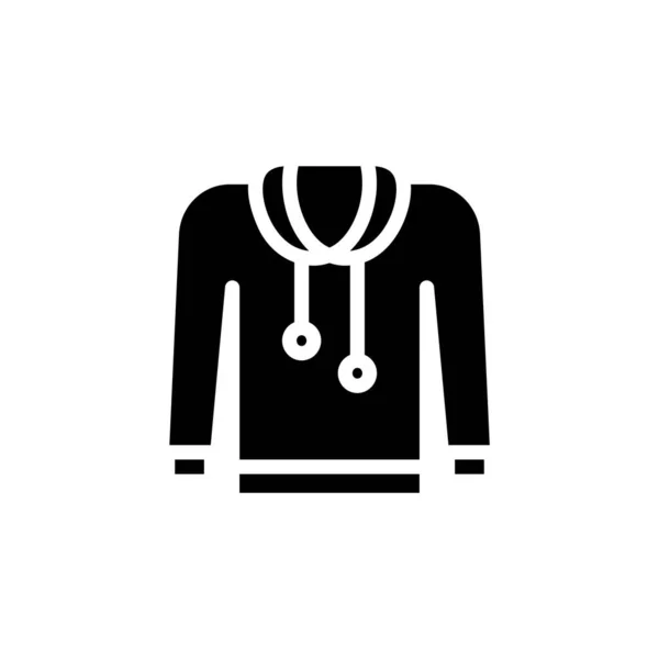 Kabát Ikon Vektorban Logotípus — Stock Vector