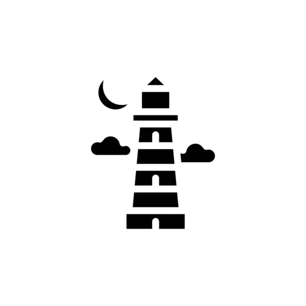 Εικονίδιο Φάρου Διάνυσμα Λογότυπο — Διανυσματικό Αρχείο