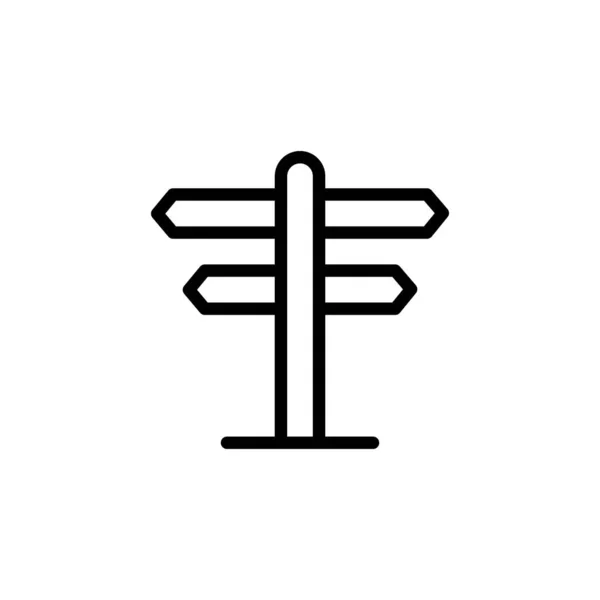 Піктограма Напрямку Векторі Логотип — стоковий вектор
