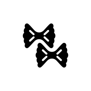 Vektör olarak Farfalle simgesi. Logotype;