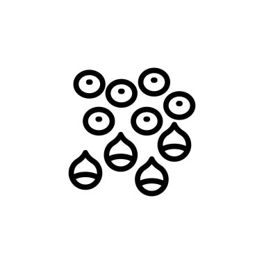 Vektör olarak mercek simgesi. Logotype;