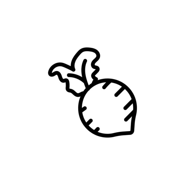 Icona Rapa Nel Vettore Logotipo — Vettoriale Stock