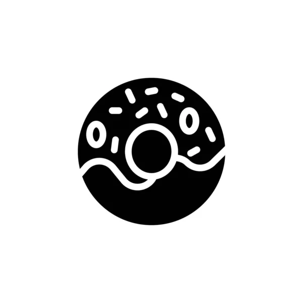 Icône Donuts Dans Vecteur Logotype — Image vectorielle