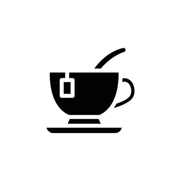 Tea Icon Vector Logotype — Stock Vector