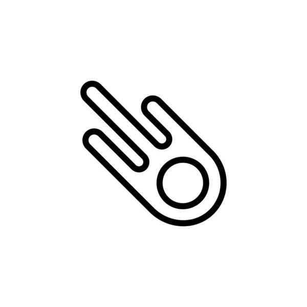 Icona Meteorologica Nel Vettore Logotipo — Vettoriale Stock