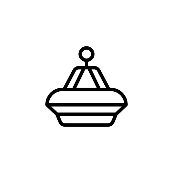 Ufo Symbol Vektor Logotyp — Stockvektor