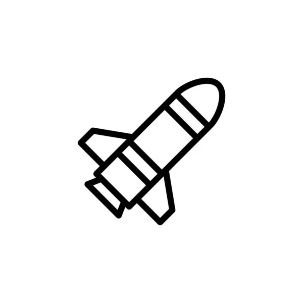 Icône Rocket Dans Vecteur Logotype — Image vectorielle