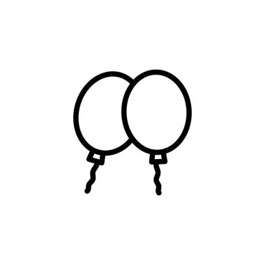 Vektör olarak balon simgesi. Logotype