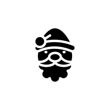 Noel Baba ikonu. Logotype