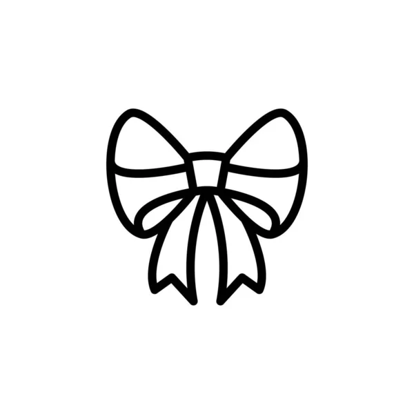 Стрічка Подарункова Піктограма Векторі Логотип — стоковий вектор