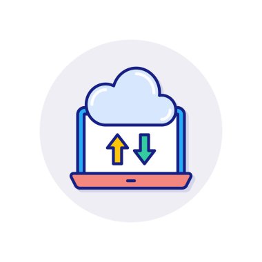 Simgeyi vektörde eşzamanla. Logotype