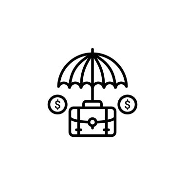 Vektör olarak güvenli iş simgesi. Logotype