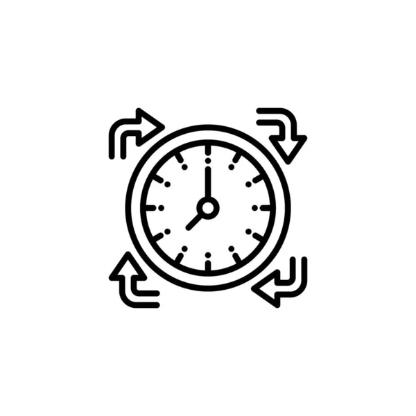 Workflow Planning Icon Vector Logotype — 图库矢量图片