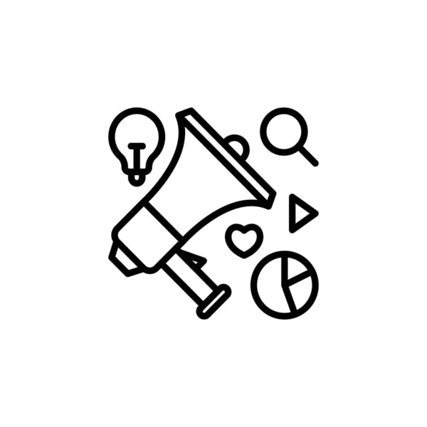 Εικόνα Προώθησης Διάνυσμα Λογότυπο — Διανυσματικό Αρχείο