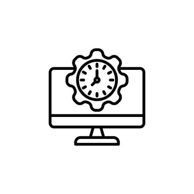 Vektör olarak servis simgesi. Logotype