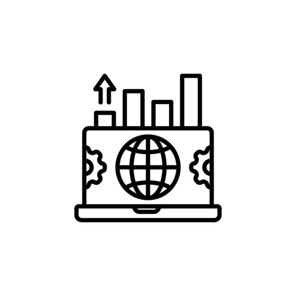 Icône Développement Vecteur Logotype — Image vectorielle