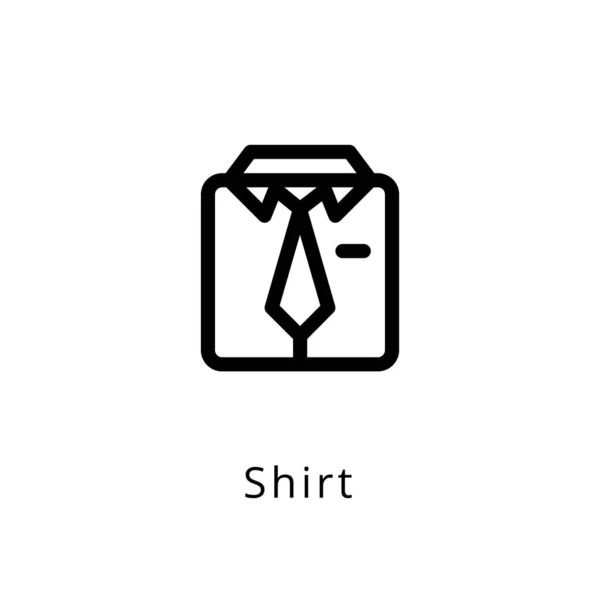 Icono Camisa Vector Logotipo — Archivo Imágenes Vectoriales