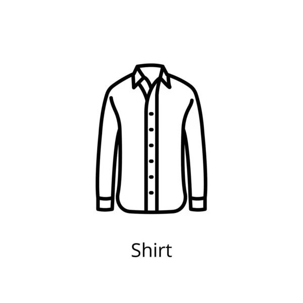 Shirt Icon Vector Logotype — Stock Vector