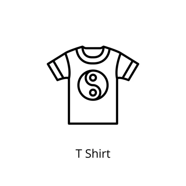 Shirt Ikon Vektor Logotyp — Stock vektor