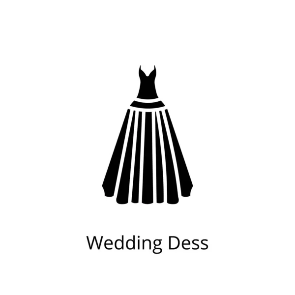 Свадебная Иконка Десс Векторе Логотип — стоковый вектор