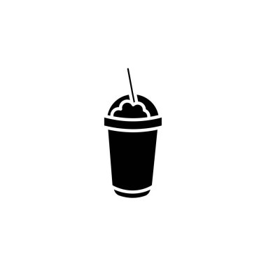 Vektör olarak frappe simgesi. Logotype