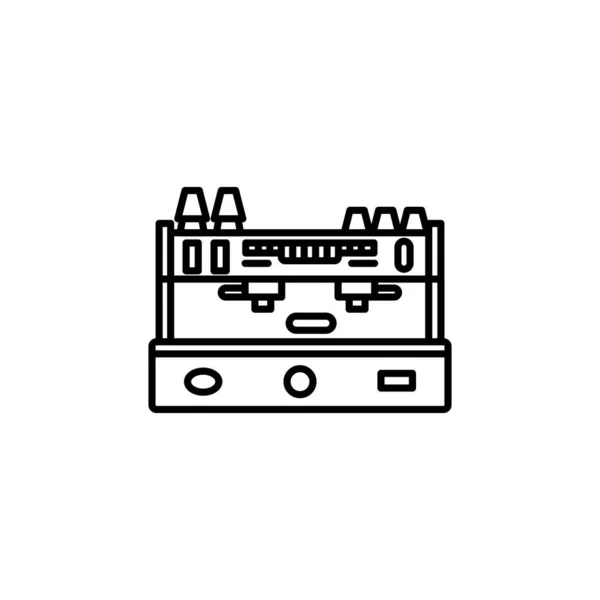 Піктограма Кавоварки Векторі Логотип — стоковий вектор