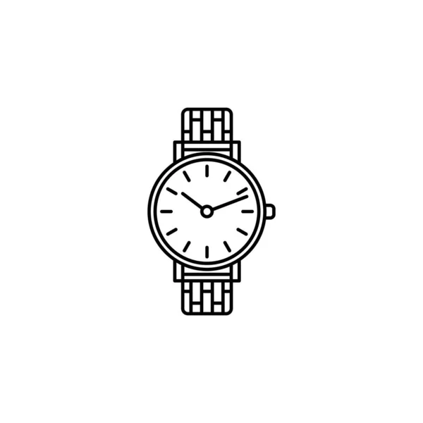Luxury Watch Εικονίδιο Διάνυσμα Λογότυπο — Διανυσματικό Αρχείο