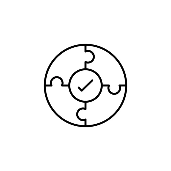 Εικονίδιο Ακεραιότητας Διάνυσμα Λογότυπος — Διανυσματικό Αρχείο