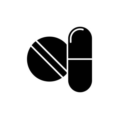 Vektör olarak Tıbbi Tedavi ikonu. logotype