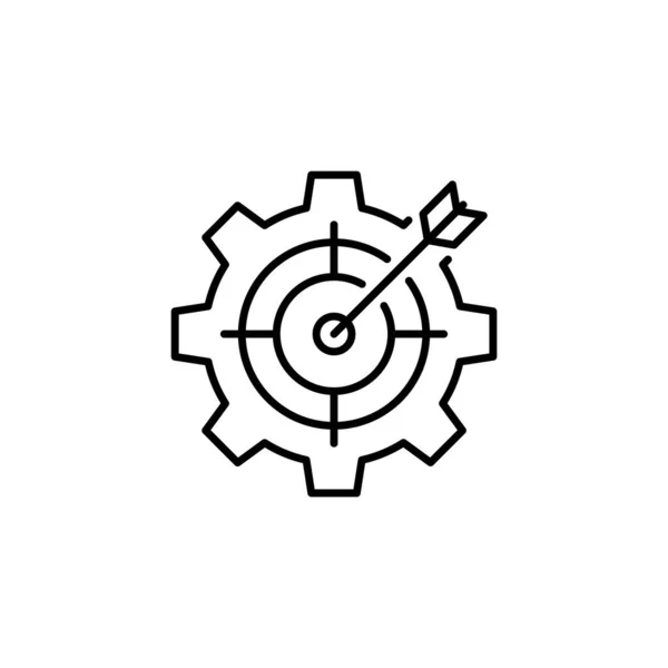 Icono Optimización Vector Logotipo — Archivo Imágenes Vectoriales