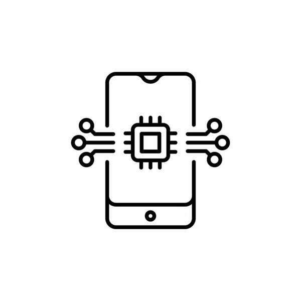 Icono Aplicaciones Integraciones Vector Logotipo — Archivo Imágenes Vectoriales