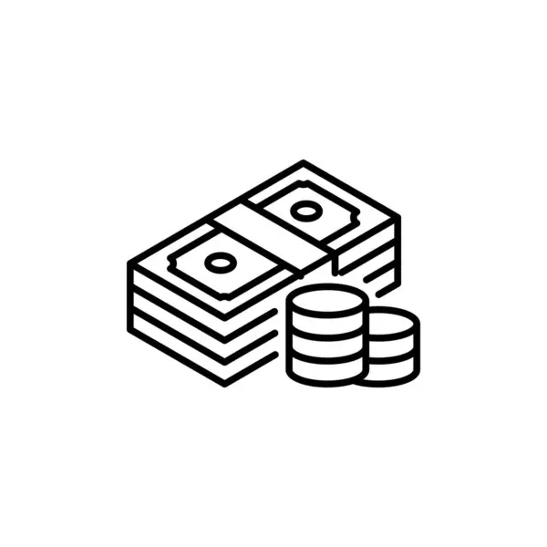 Εικονίδιο Διαχείρισης Πλούτου Διάνυσμα Λογότυπος — Διανυσματικό Αρχείο